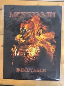 MESHUGGAH UNVERÄNDERLICH GROSSE GRÖSSE BEDRUCKTER AUFNÄHER RÜCKEN PATCH OFFIZIELL LIZENZIERT - Bild 1 von 7