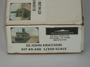 Iron Shipwrights 1/350 Scale SS John Ericcson - Factory Sealed - Picture 1 of 2