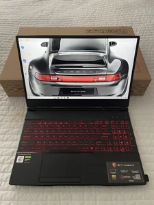 MSI GL65 15.6", Intel Core i7-10750H, 32GB RAM, 512GB SSD + 1TB HDD, GTX 1660 Ti - Picture 1 of 8