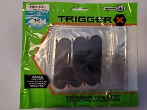 12 Piece Trigger X Strip Bait Sealed NOS Ultrabite Pheromone Soft Bait.