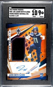 JAXON SMITH-NJIGBA Auto Patch #11/49 2023 Panini Phoenix RPA RC SGC9/AU10 Pop 1 - Bild 1 von 2