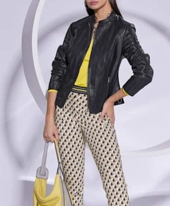 Designer Lederjacke  Mainpol Größe 48  NEU - Bild 1 von 6