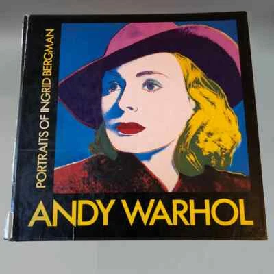 ANDY WARHOL Portraits of Ingrid Bergman 1983 1st Edition Hardcover - Image 1 of 4
