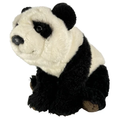 Ganz Webkinz Plush Panda Bear Stuffed Animal 11" Long - No Code - Image 1 of 4