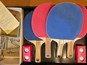 Juego de Ping Pong Oficial Japón Vintage Años 50 En Caja Original Sin Tapa - Imagen 1 de 7