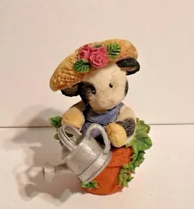 Mary Moo Moos Figur "WATER FRIENDS FOR" Miniatur Kuh 2,5" in Figur Vintage - Bild 1 von 8