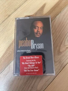 Sealed Peabo Bryson Unconditional Love Cassette Single 1999 - Imagen 1 de 6