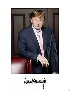 Donald Trump Autograph Immobilientycoon Autogramm Republikaner Corona - Bild 1 von 1