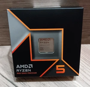 AMD Ryzen 5 9600X - Ryzen 5 9000 Series Granite Ridge 6-Core 3.9 GHz Socket AM5 - Picture 1 of 3