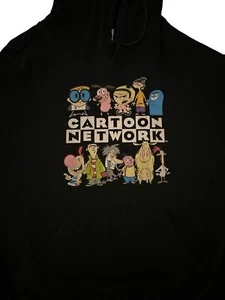Cartoon Network Logo Women’s L Graphic Long Sleeve Hoodie Sweatshirt - Picture 1 of 8