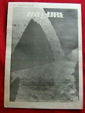 THE CURE 1981 ORIGINAL VINTAGE PRESS POSTER ADVERT FAITH ALBUM + TOUR DATES