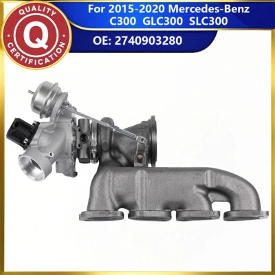 Direct Replacement Turbo For 2015-2019 Mercedes C300/E300 2.0L RHF4 With Gaskets Foto 1 de 4