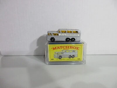 Matchbox Regular Wheels 66 Greyhound Bus E Box 1967 Foto 1 de 4