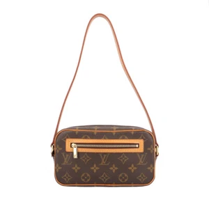 LOUIS VUITTON Schultertasche M51183 Monogram Canvas Monogram Pochette Cite gebraucht - Bild 1 von 8