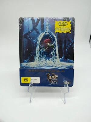 *New & Sealed* Beauty And The Beast Limited Edition Steelbook Blu-ray AUS Reg. B - image 1 of 4