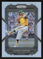 2023 Panini Prizm Baseball #63 Catfish Hunter Silver Prizm