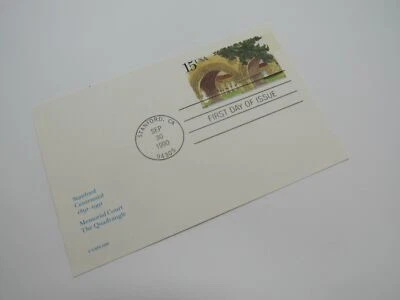 USPS Scott UX150 15c Stanford University Quadrangle First Day of Issue - Image 1 of 4