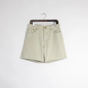 Vintage 90s Levis 550 Jean Shorts Womens Size 11 - Distressed Relaxed Mom Jorts - Picture 1 of 8