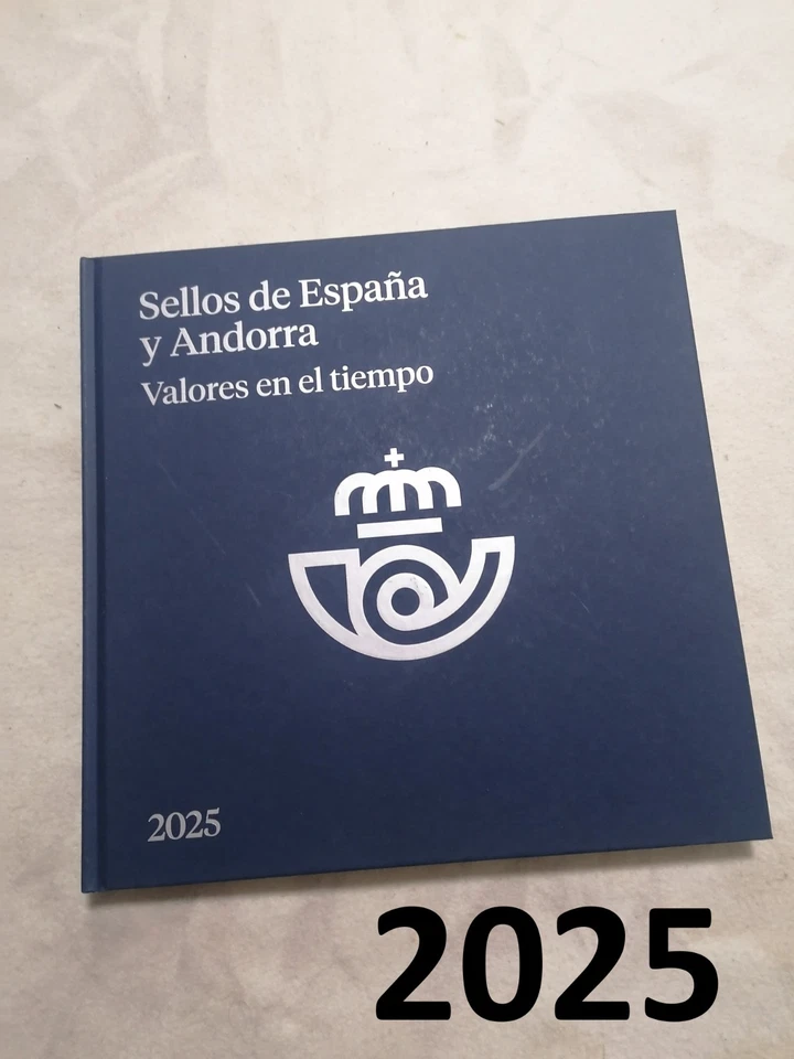 Libro oficial de sellos VALORES EN EL TIEMPO 2025 con todos los sellos España y - Imagen 1 de 4
