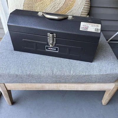 Homak Tool Box 819 Hip Roof Tool Box with Tray - Image 1 of 4