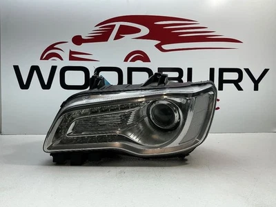 2015-2023 CHRYSLER 300 OEM Driver Headlight Chrome Bezel Halogen 475656 - Image 1 of 4