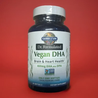 Vegano Prenatal DHA de Garden of Life, 30 cápsulas Exp 9/26 Foto 1 de 2