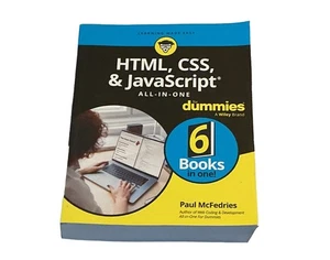 HTML CSS JavaScript All-in-One For Dummies 6 Books in 1 by Paul McFedries  - Bild 1 von 2
