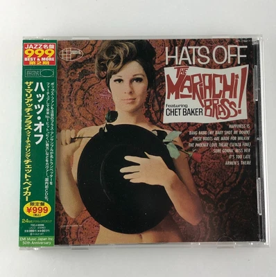 Mariachi Brass Chet Baker Hats Off Japan CD TOCJ-50096 2010 Remaster Jazz Latin Foto 1 de 4