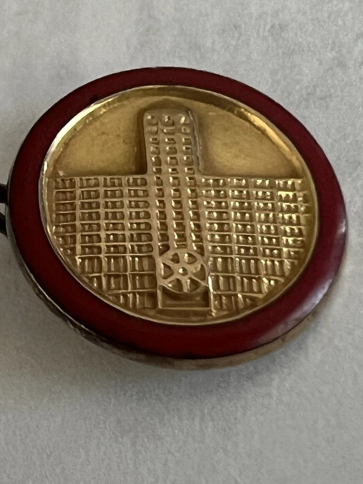 Prendedor de solapa Sears Service Award de oro amarillo de 10 k Foto 1 de 3