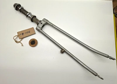 Vintage Dayton 28'' Wheel Bicycle Front Fork with Headset - Image 1 of 4