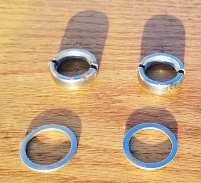 Limpiaparabrisas biseles y tuercas 1963 Galaxie 500 Ford Galaxy 63 64 1964 Foto 1 de 4