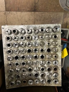 MACHINIST UpStrs WERKZEUG DREHBANK FRÄSE großes Set verschiedener 5C 5C Spannzangen - Bild 1 von 9