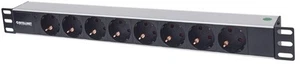 Intellinet 19" 8-fach Steckdosenleiste Schuko (Power-LED, ohne Überspannungsschu - Photo 1/3