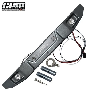 GPM Alu Rear Bumper & Hook & 5mm Led Light For AXIAL 1/6 SCX6 Jeep Trial Honcho - Image 1 of 4