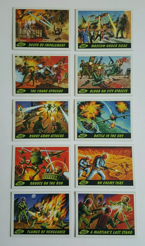 Topps Mars Attacks Heritage Deleted Scenes Trading Card Set  - Immagine 1 di 1