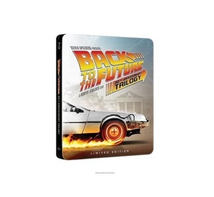 NEW BACK TO THE FUTURE 30th Anniversary Complete Trilogy Steelbook (4-disc Blu-r - Picture 1 of 6