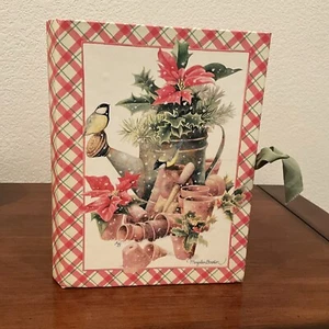 Christmas Photo Memory Box by Marjolein Bastin Nature's Sketchbook for Hallmark - Picture 1 of 11