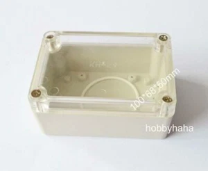 Caja de plástico transparente para instrumentos eléctricos 100*68*50 mm hágalo usted mismo 1 pieza - Imagen 1 de 2