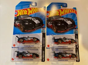 Hot Wheels ‘15 Mazda MX-5 Miata (lot of 4). - Picture 1 of 2