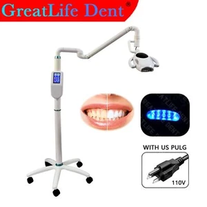 60W Touch Screen Dental Teeth Whitening Machine Blue Light Bleach Accelerator US - Picture 1 of 17