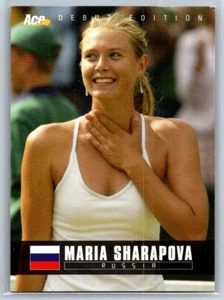 Maria Sharapova - 2005 Ace # 1 Edición Debut Tenis - Tarjeta de Novato (A) (LEER) - Imagen 1 de 2