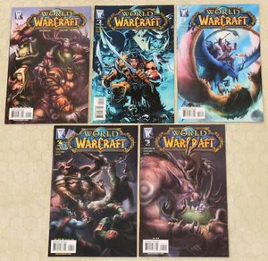 WORLD OF WARCRAFT (2007) Set #1 - 5 NM (Wildstorm Comics lot) !! - Picture 1 of 4