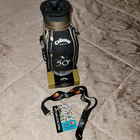 CALLAWAY ARNOLD PALMER 50TH APPERANCE AT THE MASTERS, MINI GOLF BAG Cover