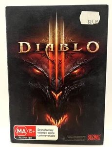 DIABLO 3 PC Game Blizzard Fantasy Hack n Slash Dungeon Crawler Game BIG BOX Game - Picture 1 of 3