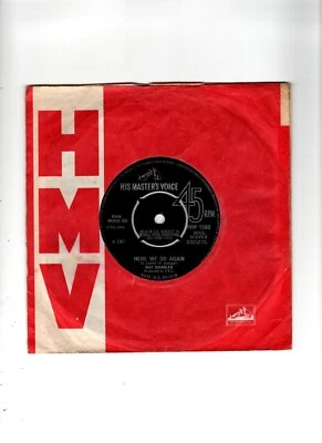 RAY CHARLES - HERE WE GO AGAIN / SOMEBODY OUGHTA WRITE ECT. UK 1967 ORIG 7". VG+ - Image 1 of 2