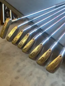 Vintage Wilson Golf Clubs X31 Iron Set 5-PW + 3 IRON + PUTTER LADIES Right Hand - Picture 1 of 8