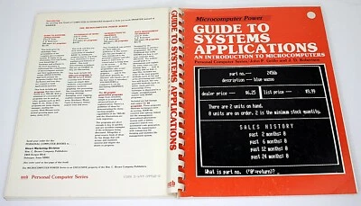 Guide To Systems Applications by Grillo & Robertson 1982 Vintage Computing - Image 1 of 3