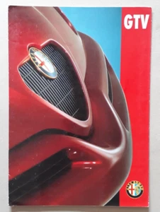 Alfa Romeo GTV Brochure 1995 - 2.0 T. Spark - Picture 1 of 5