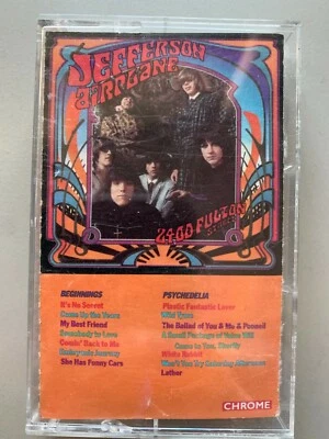 Jefferson Airplane - 2400 Fulton Street an Anthology Cassette Tape #1 ~ TESTED - Image 1 of 4