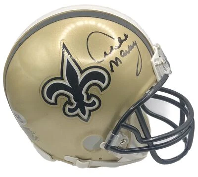 ARCHIE MANNING SIGNED AUTO NEW ORLEANS SAINTS MINI HELMET PSA/DNA - Image 1 of 2